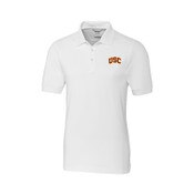 USC Trojans Men's White Advantage Polo